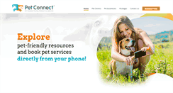 Desktop Screenshot of petconnectapp.com